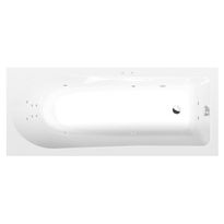 Poreamme Interia Lisa Attraction Hydro, 1700x700x470mm, 250l, valkoinen