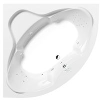 Poreamme Interia Simona Highline Hydro, 1400x1400x440mm, 275l, valkoinen