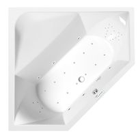 Poreamme Interia Floss Highline Hydro-Air, 1450x1450x500mm, 300l, valkoinen