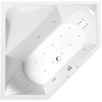 Poreamme Interia Floss Hydro-Air, 1450x1450x500mm, 300l, valkoinen