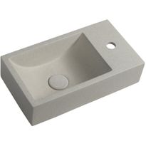 Pesuallas Interia Crest R, 400x220x100mm, oikea, beige