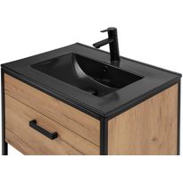 Pesuallas Interia CFP-80D-BLACK, 800 x 460 mm