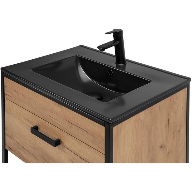 Pesuallas Interia CFP-80D-BLACK, 800 x 460 mm