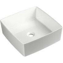 Pesuallas Interia Crox, 400x400x140mm, valkoinen