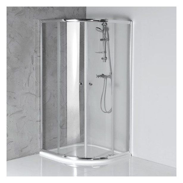 Suihkunurkka Interia Arleta, 900x900mm, kirkas lasi