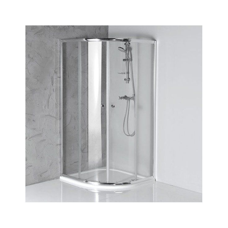 Suihkunurkka Interia Arleta, 900x900mm, kirkas lasi