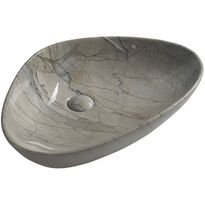 Malja-allas Interia Dalma, 585x390x140mm, harmaa