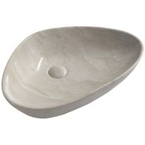 Malja-allas Interia Dalma, 585x390x140mm, beige, Verkkokaupan poistotuote