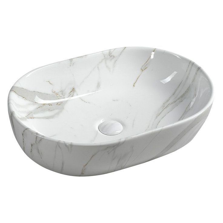 Malja-allas Interia Dalma, 590x420x140mm, valkoinen