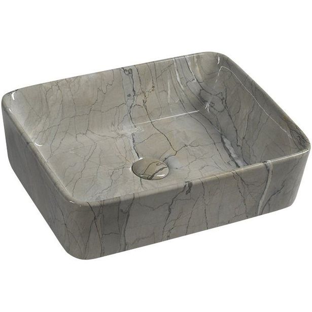Pesuallas Interia Dalma, 475x375x130mm, harmaa