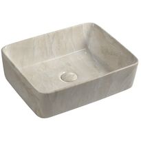 Pesuallas Interia Dalma, 475x375x130mm, beige, Verkkokaupan poistotuote