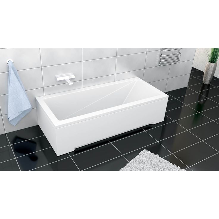 Kylpyamme Interia Modena 160, 162 l, 1600 x 700 mm