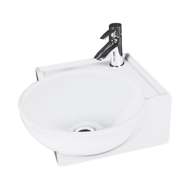 Kulma-allas Creavit TP051, 370 X 370 X 160 mm