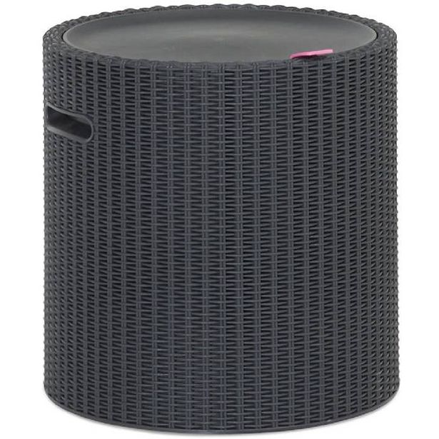 Jakkara/kylmälaukku Cool Stool, säilytyksellä, 39L, musta