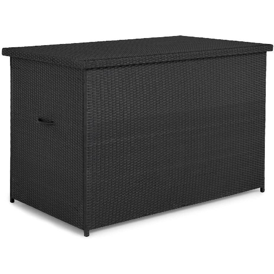 Pehmustelaatikko Gigant, polyrottinki, musta