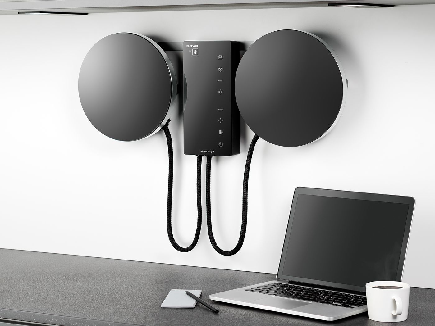 Induktiokeittolevy SAVO Ordine musta,kromi