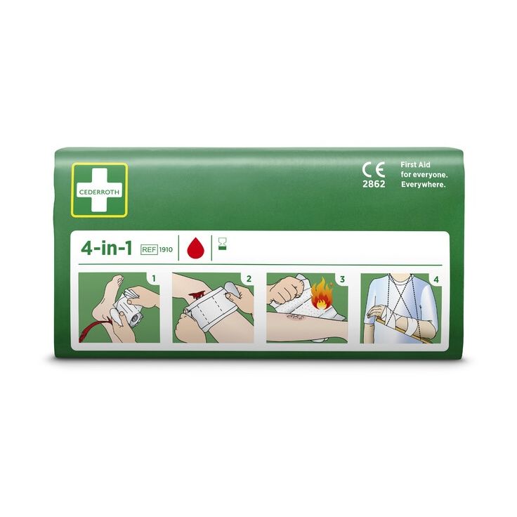 Ensiapuside Cederroth 4-in-1, iso