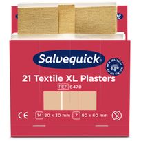 Iso kangaslaastari Cederroth Salvequick, 6 x 21 kpl