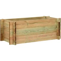 Istutuslaatikko kyllästetty mänty 80 cm