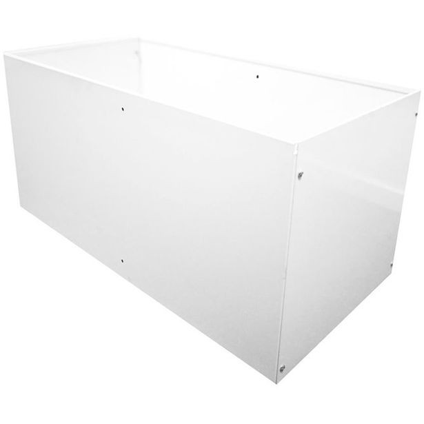 Istutuslaatikko Jabo Odla 800x400x400mm T=1.5mm valkoinen