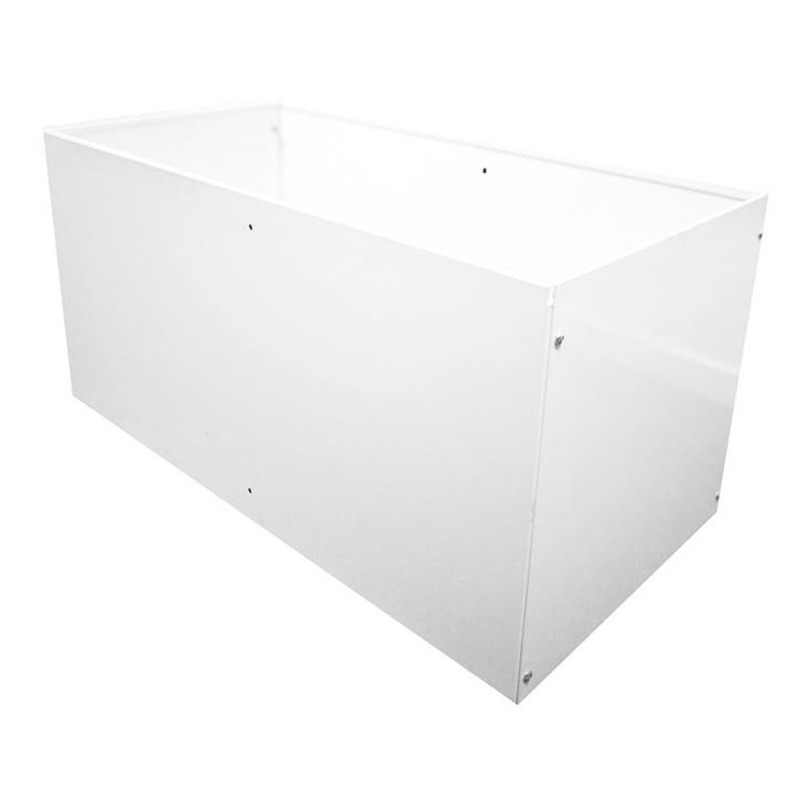 Istutuslaatikko Jabo Odla 800x400x400mm T=1.5mm valkoinen