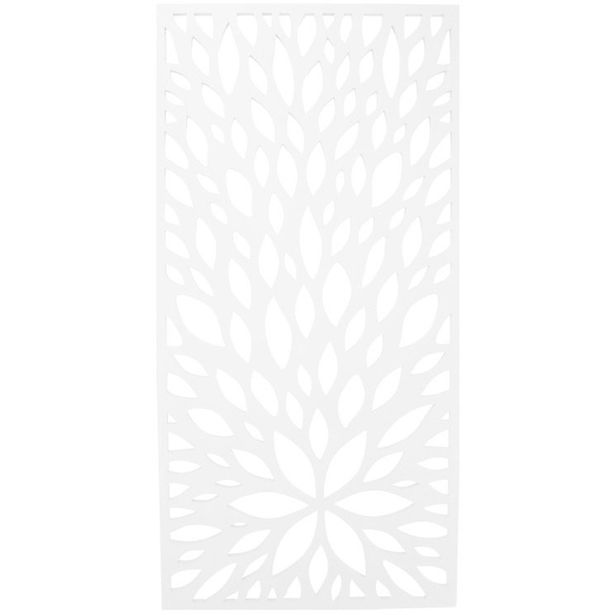 Aitaelementti Jabo Fleur 790x1590x18 mm valkoinen