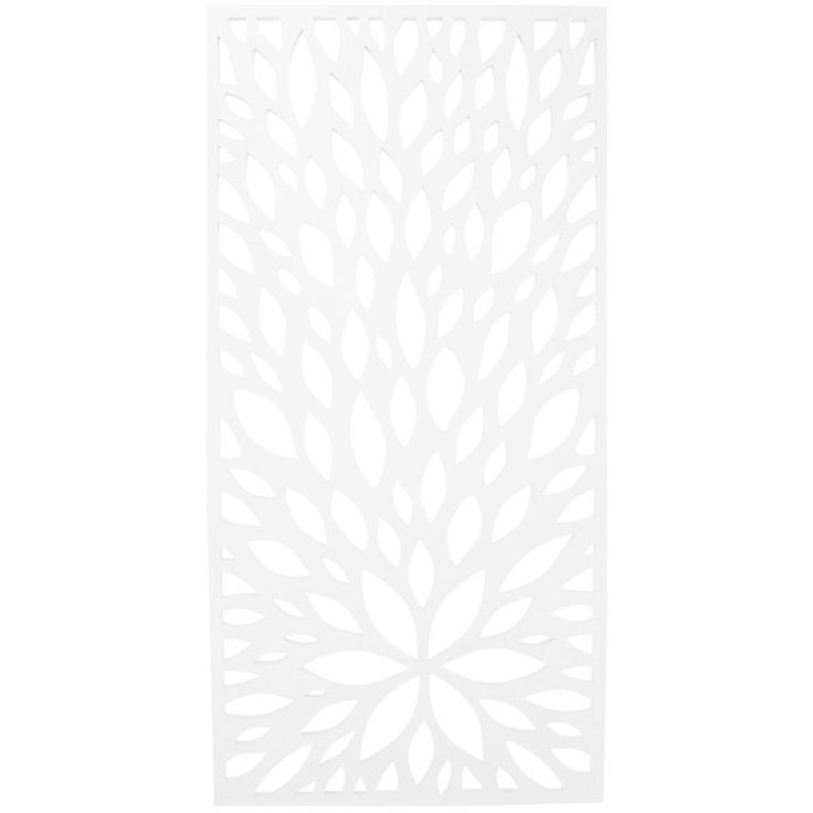 Aitaelementti Jabo Fleur 790x1590x18 mm valkoinen