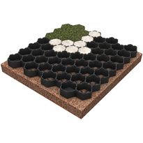 Maaperäkenno Jabo Gardenedge Grid 40, 52x52x4cm