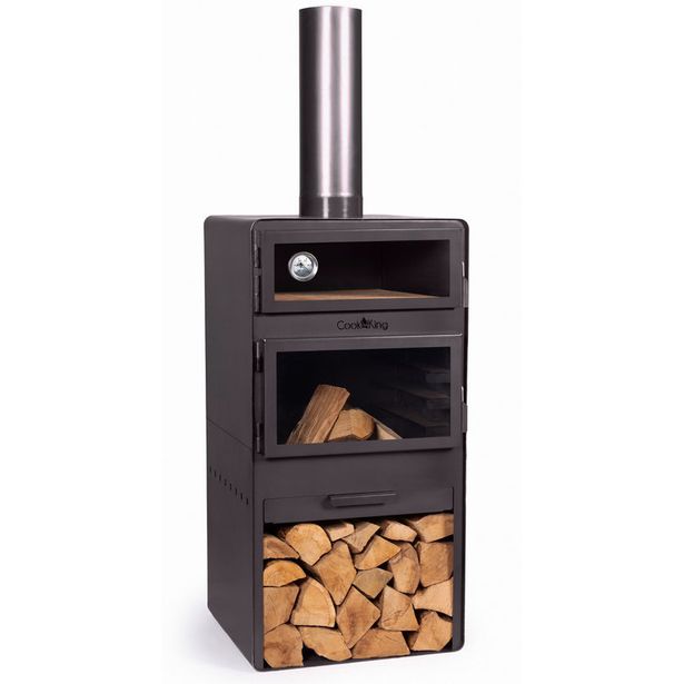 Pizzauuni Jabo Vento 50x43x150 cm