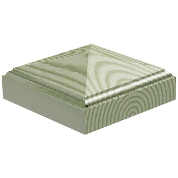 Tolpanhattu Jabo Hovden 150x150x60mm painekyllästetty mänty