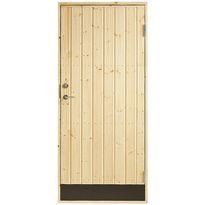 Varaston ovi Jabo 10° suora paneeli oikea 80x190cm