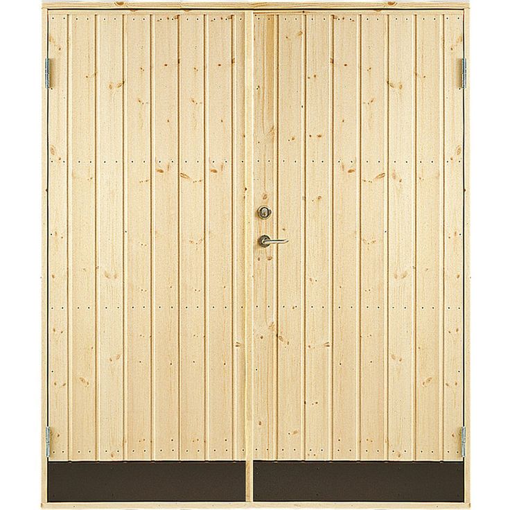 Varaston ovi Jabo 10° suora paneeli 150x190cm sis. 2kpl ovisalvat