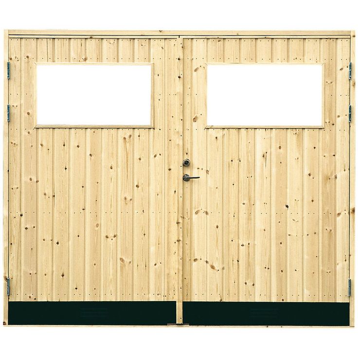 Autotallin ovi Jabo 10° suora paneeli, lasi 250x210cm sis. 2kpl ovisalvat