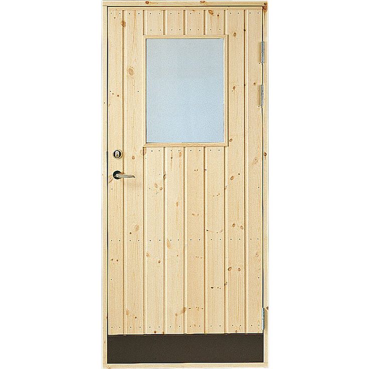 Varaston ovi Jabo 18° suora paneeli 80x190cm 2-lasi
