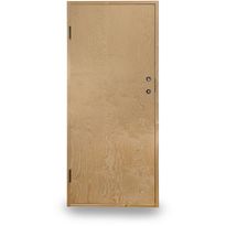 Kylmävaraston Jabo Ljusdal 100x210cm oikea, käsittelemätön sileä vaneri