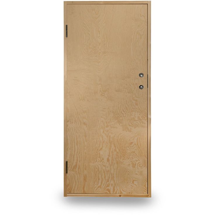 Kylmävaraston Jabo Ljusdal 100x210cm oikea, käsittelemätön sileä vaneri