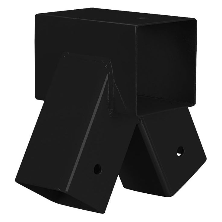 Kiinnikkeet keinutelineeseen Jabo musta 95x95mm