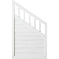 Aitaelementti Jabo Rosmarin 2, 90x150(90)cm valkoinen