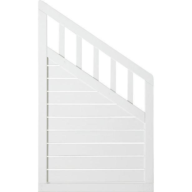 Aitaelementti Jabo Rosmarin 2, 90x150(90)cmvalkoinen