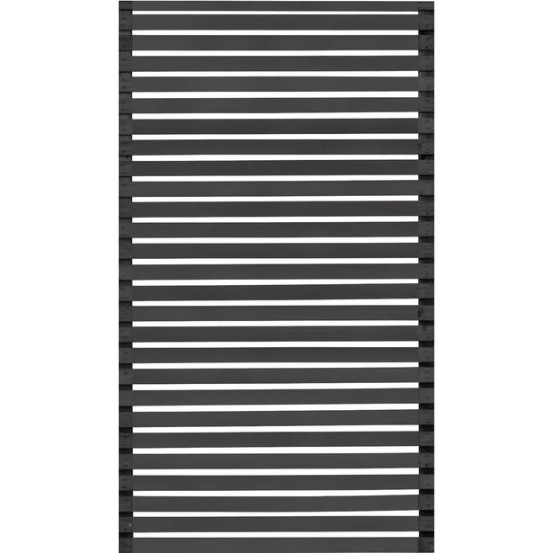 Aitaelementti JABO Horizont 6, 159x79cm, musta