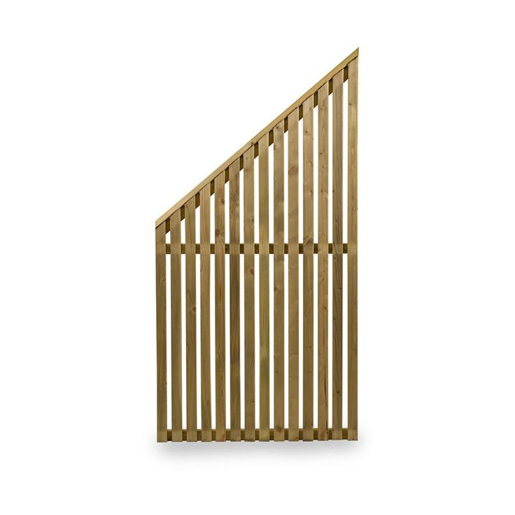 Aitaelementti Jabo Vertikal 3, 81.5x159(89)cm painekyllästetty vasen