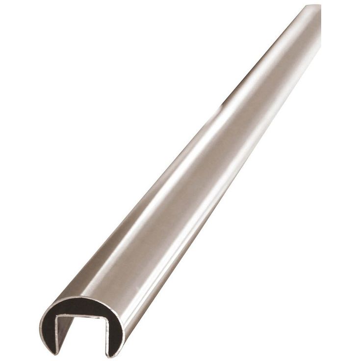 Käsijohde Jabo lasikaiteeseen Adam, 940mm harjattu teräs