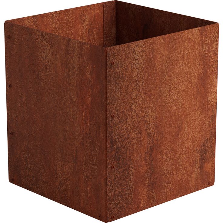Kukkaruukku Jabo Odla, 35x35x40cm p=1.5mm Corten-teräs