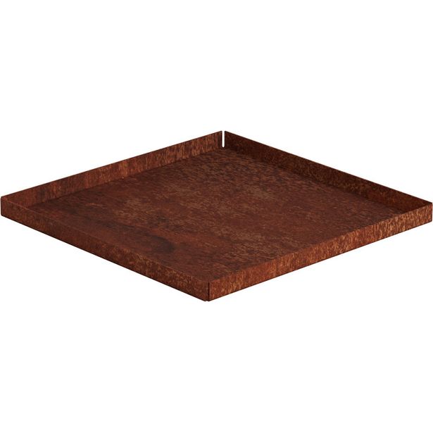 Kukkaruukun pohja Jabo Odla, 35x35x40cm p=1.5mm Corten-teräs