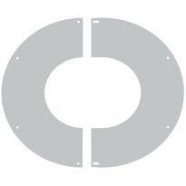 Sisäkaton peitelevy Jeremias, RST, 31-40 astetta, Ø150 mm
