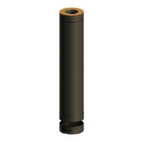 Jeremias Saunan Piippu ECO, 1000 mm jatko-osa Ø115 mm, musta