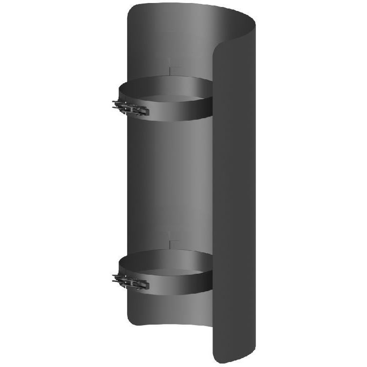 Savuputken suoja Jeremias, 500mm, Ø150