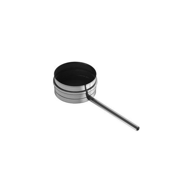 Hormisaneerausputken pohja Jeremias, Ø 120mm, kondenssinpoistolla