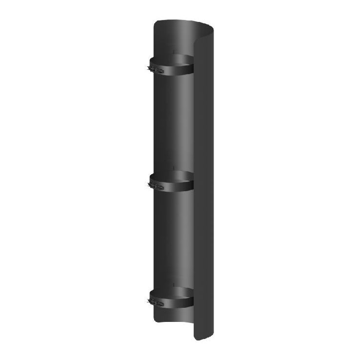 Savuputken suoja Jeremias, 750mm, Ø120