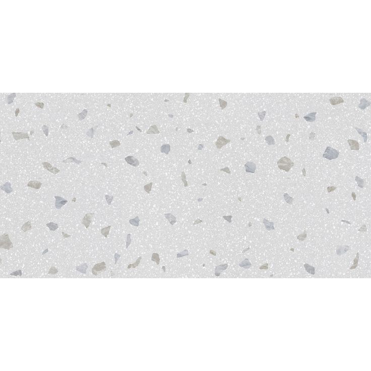Seinälaatta GoldenTile Joy Terrazzo, 30x60cm, vaaleanharmaa